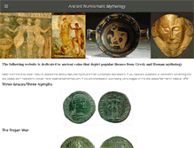 Tablet Screenshot of ancientcoinage.org